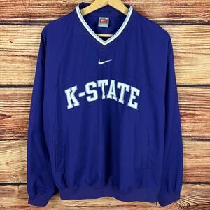 Vintage Nike Kansas State Wildcats Windbreaker Pullover